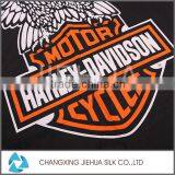 Superior Hand Block Polyester Viscose Badge Print Fabric thumbnail-3