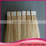 Top Quality 7a Unprocessed Double Drawn2015 Hot Sale Tape Hair Extensions Russian Hair Tape Hair Extensions thumbnail-4