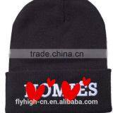 Cheap Price Wholesale Custom Warm Acrylic Knit Hat thumbnail-1