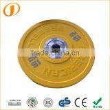 High Quality Yellow bumper plates