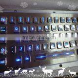 Backlit Mechanical Metal Keyboard Illuminated Keyboard thumbnail-1