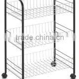 Moveable Metal Kitchen Trolley thumbnail-1