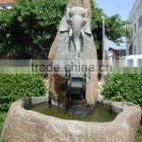 Indoor Hand Carved Natural Stone Small Waterfall Buddha Fountain thumbnail-1