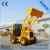 Mini Backhoe Loader With 1200kg Rated Load thumbnail-1