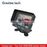 factory best 5 inch Car Digital Monitor support 2-CH for Rear view system