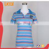 2016 Latest Women Polo Shirt Pretty Lady Clothing Your Own Brand thumbnail-1