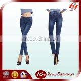 Latest cheap slim leg ladies jeans, beautiful sexy women tight jeans