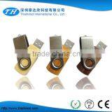 Wooden Swivel Design Usb Drives,64gb 128gb Wood Case Pendrives Usb 2.0 thumbnail-2