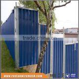 Construction Sites Colorbond Solid Steel Temporary Hoarding Panel thumbnail-2