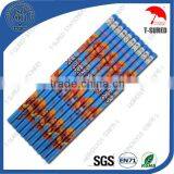 Custom Printing HB Pencil With Color Eraser thumbnail-1