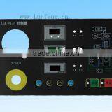 Membrane Overlay With Transparent Window