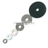 Custom different size metal brass flat washers for bag