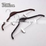 Wholesale Cheap Colorful Garment Flat Plastic Clothes Hanger thumbnail-4