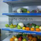 Supermarket Vertical Curtain Refrigerator Showcases,chiller
