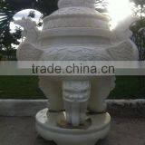Hand Sculpture Carving Stone Marble Large Censer Thurible