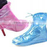 PVC High Heels Rain Shoe Cover Set