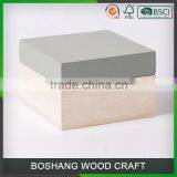 Open Cover Design Colorful Wooden Gift Box thumbnail-2