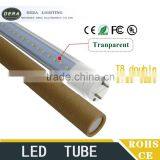 Energy Saving Double Side t8 8ft 2.4m Led Tube Light Fixture T8 Type 2400mm 45w Led Tube 2 Line thumbnail-6