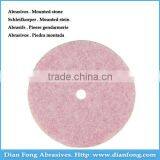 P101 Wheel Shaped Aluminum Oxide Maded Medium Grit Pink Stone Grinding Wheel