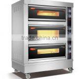 High Quality Best Price Stainless Steel Baking Equipment Bread Commercial Double Deck Oven thumbnail-4