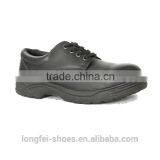 Low- Cut Genuine Leather Safety Shoes With Steel Toe thumbnail-1