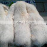 Genuine Animal Skin Raccoon Dog Fur / Real Natural Fur Skin / White Raccoon Skin