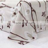 Full Queen Size Polyester Bedding Set With Flower Printed thumbnail-5