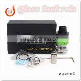 Dripper RDA glass Tank Rebuildable Glass 510 connector E Cigarette Without Any Logos Newest Desige wholesale price