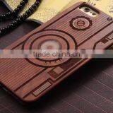 New Design Unique Engrave Wood Cell Phone Protective Case For Iphone6s/ Plus thumbnail-2
