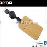 High Quality Ultra Slim Wooden Mouse,computer Wooden Mouse,usb Wooden Mouse--Shenzhen Ricom thumbnail-4