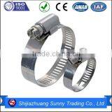 America type worm gear hose clamp with band 12.7mm hot selling