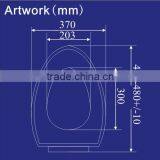 1050 Toilet Seats, 19" PP Slow Down With High Quality, Long Toilet Seats Manufacturer thumbnail-5