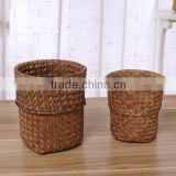 Perfect for storage or decoration soft woven seagrass basket                        
                                                                                Supplier's Choice