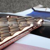 C&T Luxury Bling Rhinestone Frame Slim Clear TPU Bumper Case for Apple Iphone 6s Quality Choice thumbnail-4