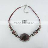 Lead NIckle free rope tigers eye stone necklace