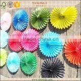 Colorful Decoration Cup Tissue Paper Fan