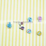 Flower, foot, and bee charms wholesale for different size lockets