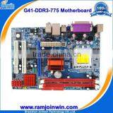 4* SATA 1.5Gb/s Connector+1* IDE Connector LGA775 G41 Ddr3 Motherboard thumbnail-2