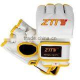 Professional Design Custom Made High Quality Leather MMA Grappling Gloves, New Design Durable High Quality UFC Mma Fight Gloves