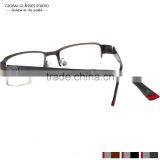 New Italy Design Glasses Frame Classic Stainless Steel Metal Eyeglasses Optical Frames Eyewear SM4014 thumbnail-5