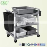 Hotel dining car,Double stainless steel dining car equipment