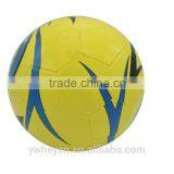 Yellow Color Machine Stitched pu Matte Size 5 Football thumbnail-3