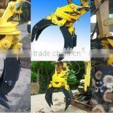 Hitachi ZX470LC Excavator Hydraulic Rotating Log Grapple, Wooden and Stone Grapple for Sale thumbnail-5