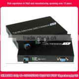 1 Channel VGA Over Fiber Optic Video Converter Transmitter and Receiver Set thumbnail-2