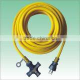 2-pin Japan Colored Coiled Retractable Power Extension Cord thumbnail-1