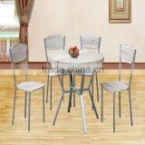 High Quality PVC Veneer Dining Table and Chairs Furniture thumbnail-2