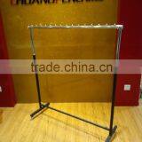 HJ-42 Metal Chrome Clothes Garment Display Rack