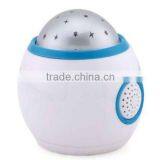 Hot Custom Personalized Children Room Sky Star Night Light Projector Alarm Clock With Sleeping Music and Thermometer Factory thumbnail-4