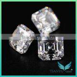 Wholesale12*12mm Big Asscher Cut AAAAA D White American Loose Cubic Zirconia Stones thumbnail-3