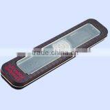High Quality Black With Pvc Window Watch Tin Box